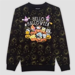 Men’s Sanrio Graphic Sweatshirt Black XL